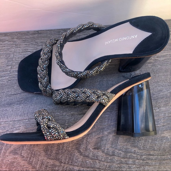 Antonio Melanie {Brea} Rhinestone Dress Mule - Picture 4 of 8